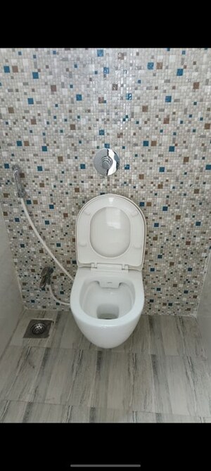 Bathroom in 2.5 BHK Apartment at Suyog Space, Wakad – for Rent