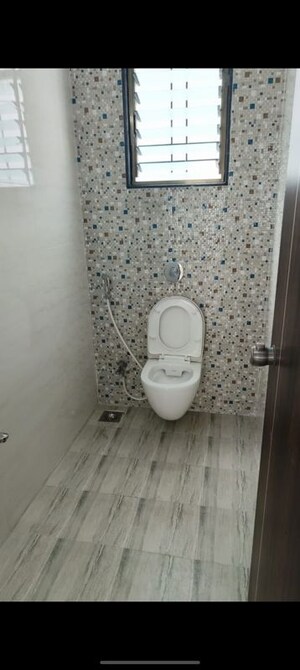 Bathroom in 2.5 BHK Apartment at Suyog Space, Wakad – for Rent