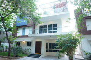 4 BHK Apartment – Exterior View View at Grand Boulevard, Gachibowli - for Rent