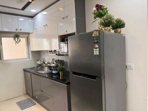 Kitchen in 3 BHK Apartment at Prestige High Fields, Gachibowli – for Rent
