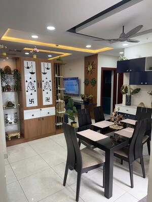 Team Area in 3 BHK Apartment at Prestige High Fields, Gachibowli – for Rent