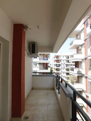 Balcony in 3 BHK Apartment at Casa Rouge, Kondapur – for Rent