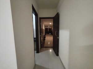 Building Lobby in 1.5 BHK Apartment at Marathon Nexzone, New Panvel – for Rent