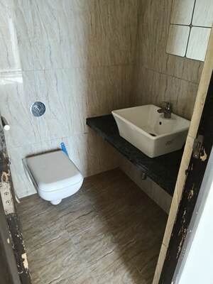 Bathroom in 1.5 BHK Apartment at Marathon Nexzone, New Panvel – for Rent