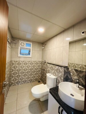 Washroom in 3 BHK Apartment at Prestige Green Gables, Panathur – for Rent