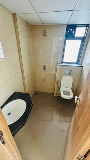 Bathroom in 3 BHK Apartment at Godrej Urban Park, Chandivali – for Rent