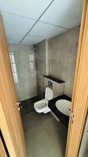 Bathroom in 3 BHK Apartment at Godrej Urban Park, Chandivali – for Rent