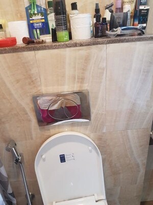 Bathroom in 2 BHK Apartment at Lodha Amara, Kolshet Road – for Rent