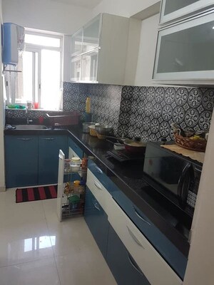 Kitchen in 2 BHK Apartment at Lodha Amara, Kolshet Road – for Rent