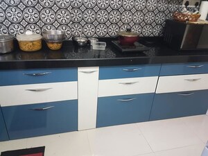 Kitchen in 2 BHK Apartment at Lodha Amara, Kolshet Road – for Rent
