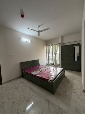Bedroom in 3 BHK Apartment at Majestique Towers, Kharadi – for Rent