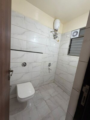 Bathroom in 3 BHK Apartment at Majestique Towers, Kharadi – for Rent