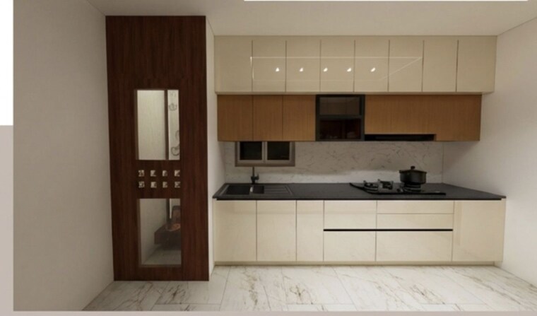 Kitchen, greenspace-celestial 3 Bedroom 1895 Sq.Ft. Apartment In Kokapet Hyderabad 10791915