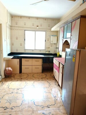 Kitchen in 2 BHK Apartment at Kute Vrundavan Society, Akurdi – for Rent