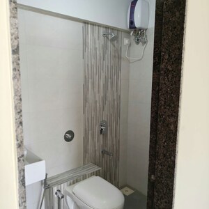 Bathroom in 1.5 BHK Apartment at Atul Horizon, Bhandup West – for Rent