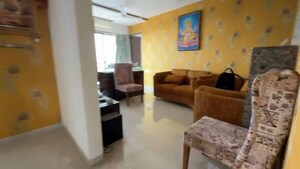 Living Room in 2 BHK Apartment at Neminath Avenue, Andheri West – for Sale