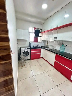 Kitchen in 3 BHK Apartment at Prestige Lakeside Habitat, Varthur – for Rent