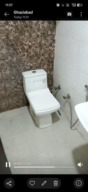 Bathroom in 2 BHK Builder Floor at Vasundhara Sector 2b – for Sale
