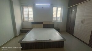 Bedroom in 3 BHK Apartment at Poulomi Indus Crest, Tellapur – for Rent