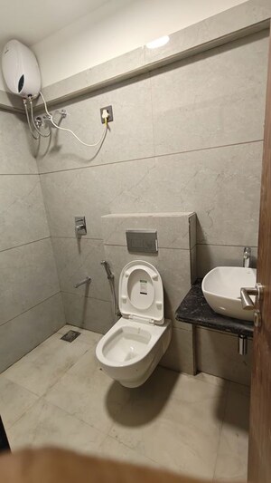 Bathroom in 2 BHK Apartment at Chheda Avighna, Mira Road East – for Rent