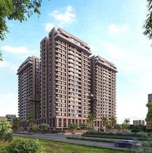 3 BHK Apartment – Exterior View View at Green Hills, Adajan - for Sale