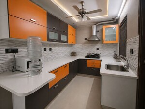 Kitchen in 2.5 BHK Apartment at Lahari Harivillu, Manikonda – for Rent