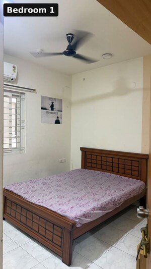 Bedroom in 3 BHK Apartment at Mantri Celestia, Gachibowli – for Rent