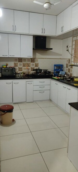 Kitchen in 3 BHK Apartment at Aparna Cyber Life, Nallagandla – for Rent