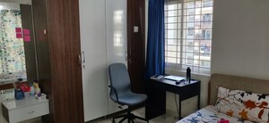 Living Room in 3 BHK Apartment at Aparna Cyber Life, Nallagandla – for Rent