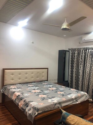 Bedroom in 3.5 BHK Apartment at L&T Raintree Boulevard, Hebbal – for Rent