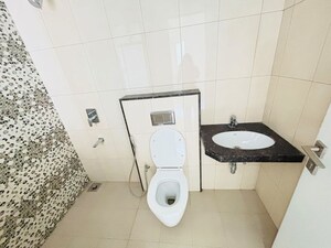 Bathroom in 3 BHK Apartment at Godrej Hill Retreat, Mahalunge – for Rent