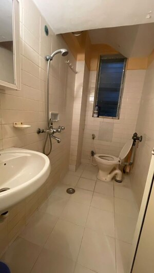 Bathroom in 2 BHK Apartment at Raj Mahal Apartment Andheri, Andheri West – for Rent