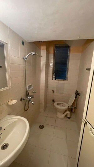 Bathroom in 2 BHK Apartment at Raj Mahal Apartment Andheri, Andheri West – for Rent
