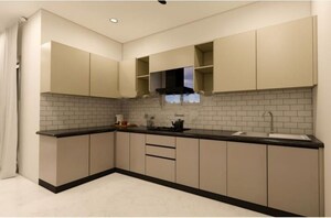 Kitchen in 3 BHK Apartment at Trendsquares Ambience, Thanisandra Main Road – for Rent