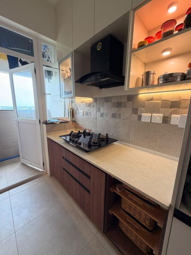 Kitchen, trendsquares-ambience 2 Bedroom 864 Sq.Ft. Apartment In Thanisandra Main Road Bangalore 10792149
