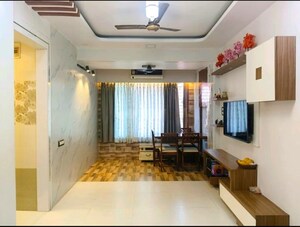 Living Room in 3 BHK Apartment at Shobha Suman Apartment, Mulund West – for Sale