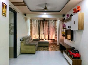 Living Room in 3 BHK Apartment at Shobha Suman Apartment, Mulund West – for Sale