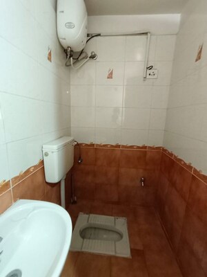 Bathroom in 2 BHK Apartment at Siddhivinayak Shubhashree Residential, Akurdi – for Rent