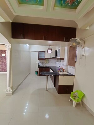 Kitchen in 2 BHK Apartment at Siddhivinayak Shubhashree Residential, Akurdi – for Rent