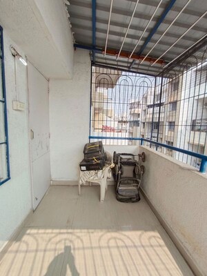Balcony in 2 BHK Apartment at Siddhivinayak Shubhashree Residential, Akurdi – for Rent