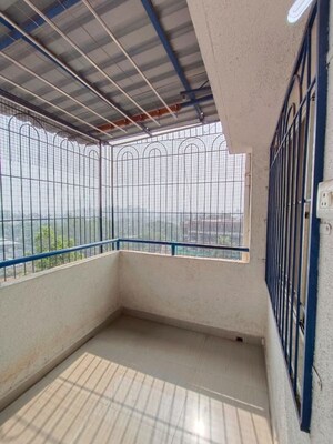 Balcony in 2 BHK Apartment at Siddhivinayak Shubhashree Residential, Akurdi – for Rent