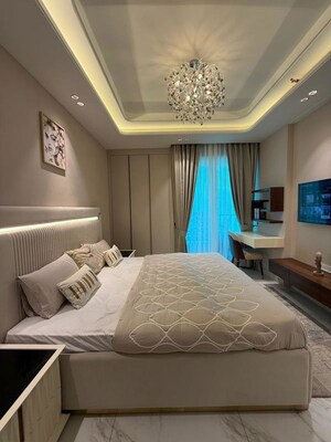 Bedroom in 3 BHK Apartment at Rose Avenue Zirakpur, Dhakoli – for Sale