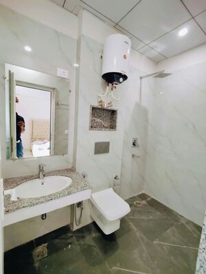 Attached Bathroom in 1 BHK Apartment at Saket – for Rent