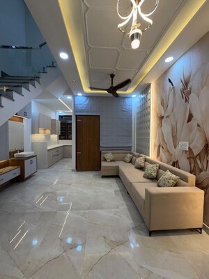 Living Room in 3.5 BHK Villa at Vaishali Nagar – for Sale
