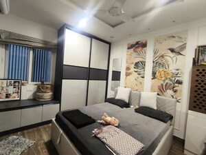 Bedroom in 3.5 BHK Apartment at Ambience Courtyard, Manikonda – for Rent