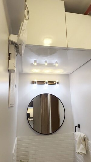 Bathroom in 2 BHK Apartment at Majestique Marbella Phase 1, Kharadi – for Rent