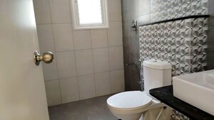 Bathroom in 3 BHK Apartment at TVS Emerald Jardin, Singasandra – for Sale