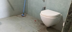 Bathroom in 2 BHK Apartment at Sector 5 Kopar Khairane – for Rent