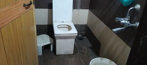 Bathroom in 2 BHK Apartment at Sector 5 Kopar Khairane – for Rent