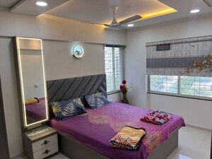 Bedroom in 2 BHK Apartment at LS Laxmi Avenue, Wakad – for Rent